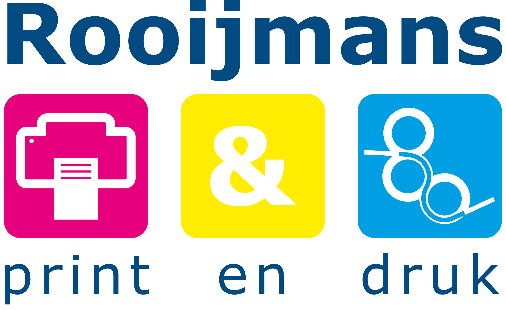 Rooijmans Print en Druk logo
